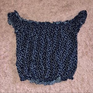 Brandy Melville off-the-shoulder floral top